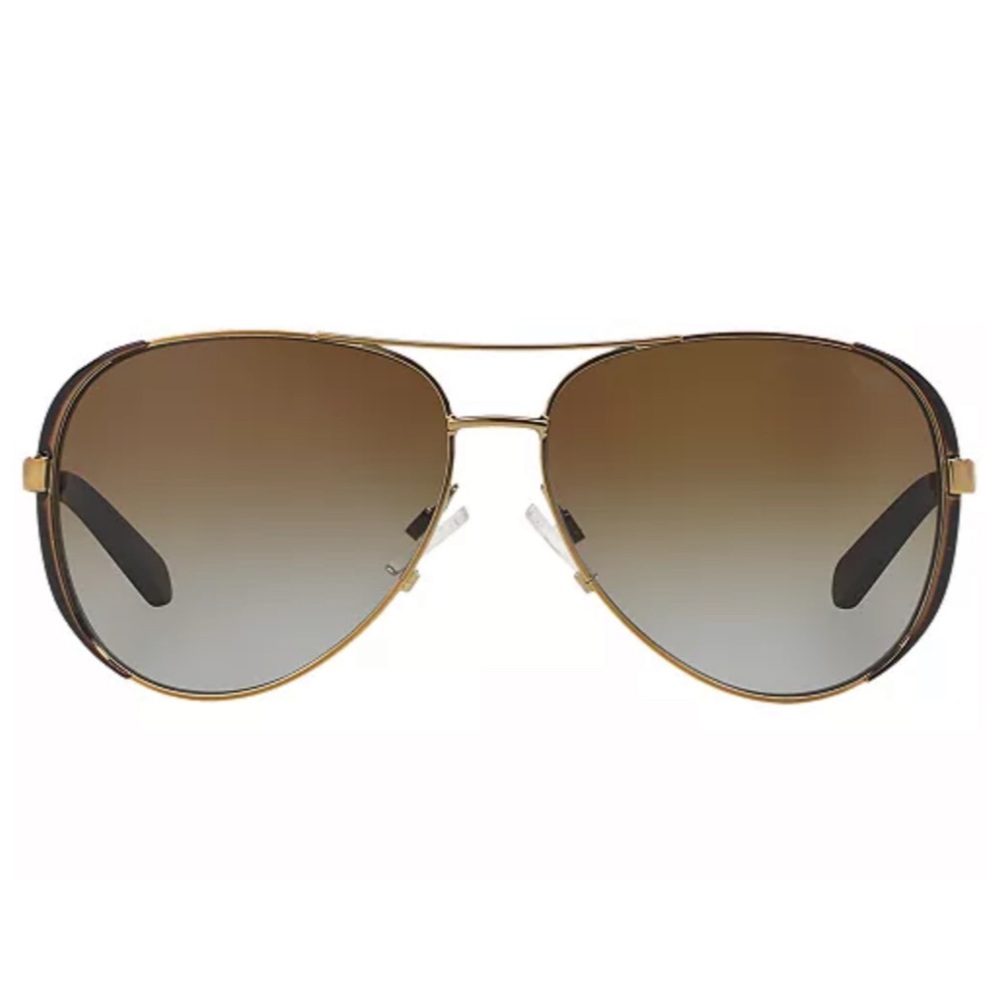 MICHAEL KORS • Tortoise Chelsea Aviator Sunglasses MK-5004 - Picture 1 of 8